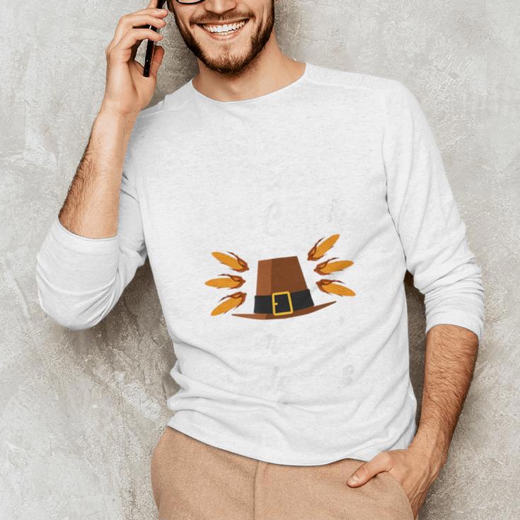 I Teach The Cutest Pre-K Pilgrims Thanksgiving Teacher Item Unisex Long Sleeve T-Shirt, funny gift