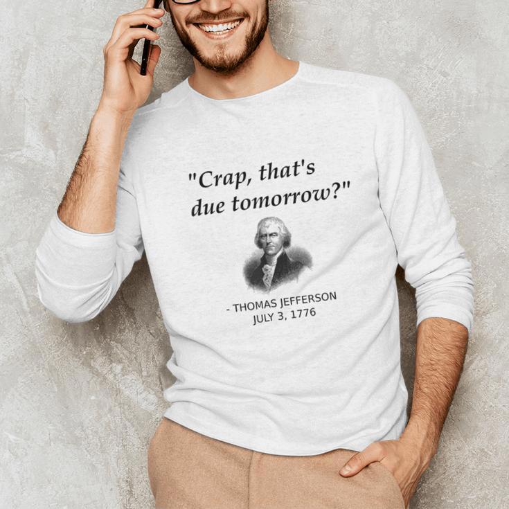 Thomas Jefferson USA History Teacher Student Unisex Long Sleeve T-Shirt, funny gift Thomas Jefferson USA History Teacher Student Unisex Long Sleeve T-Shirt, funny gift