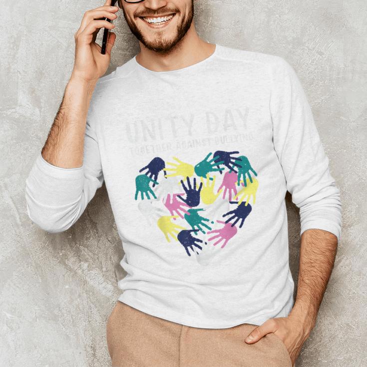 Together Against Bullying Unity Day Teachers Kids Toddler Unisex Long Sleeve T-Shirt, funny gift