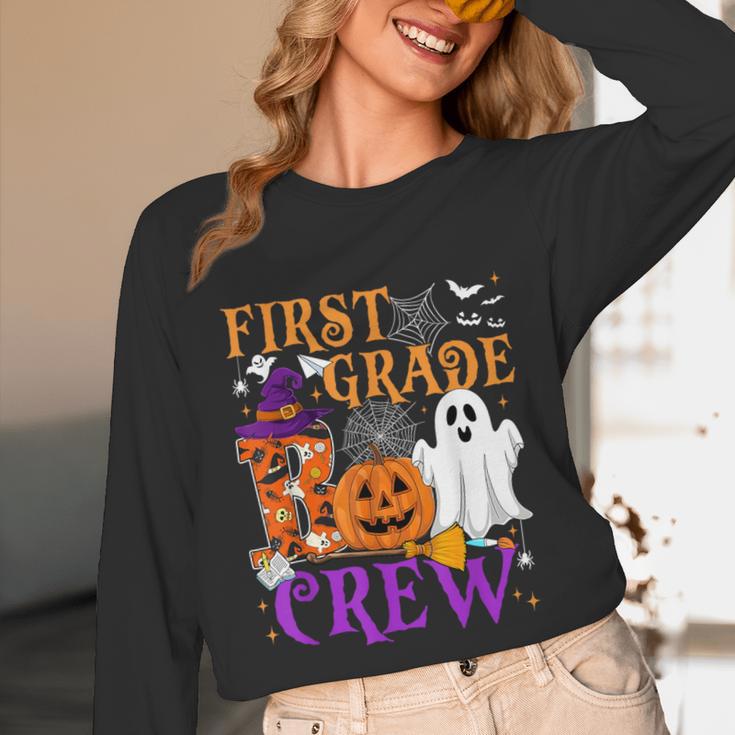 1st Grade Boo Crew Teacher Student Halloween Costume Unisex Long Sleeve T-Shirt, funny design 1st Grade Boo Crew Teacher Student Halloween Costume Unisex Long Sleeve T-Shirt, funny design