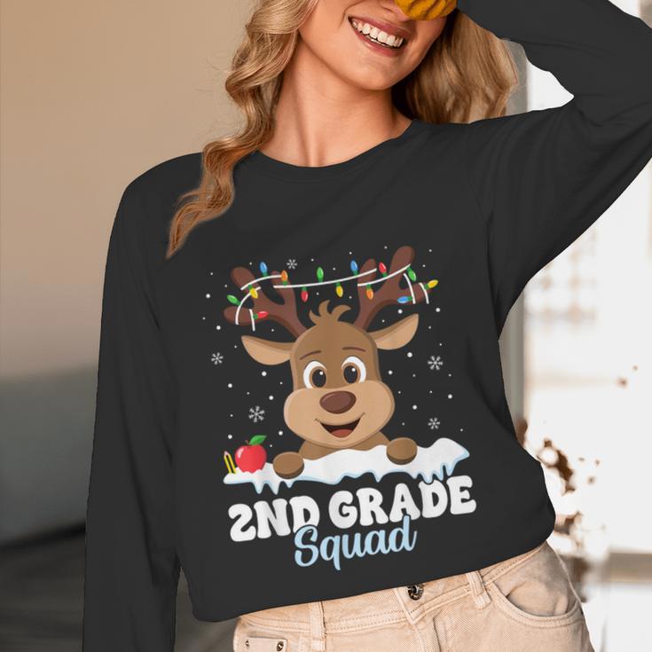 2nd Grade Teacher Christmas Second Grade Squad Reindeer Xmas For Men Women Kids Unisex Long Sleeve T-Shirt, funny design 2nd Grade Teacher Christmas Second Grade Squad Reindeer Xmas For Men Women Kids Unisex Long Sleeve T-Shirt, funny design
