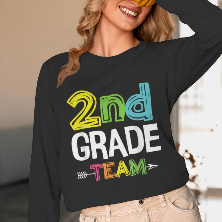 2nd Grade Team T-Shirt 2nd Grade Squad Teacher Unisex Long Sleeve T-Shirt, funny design