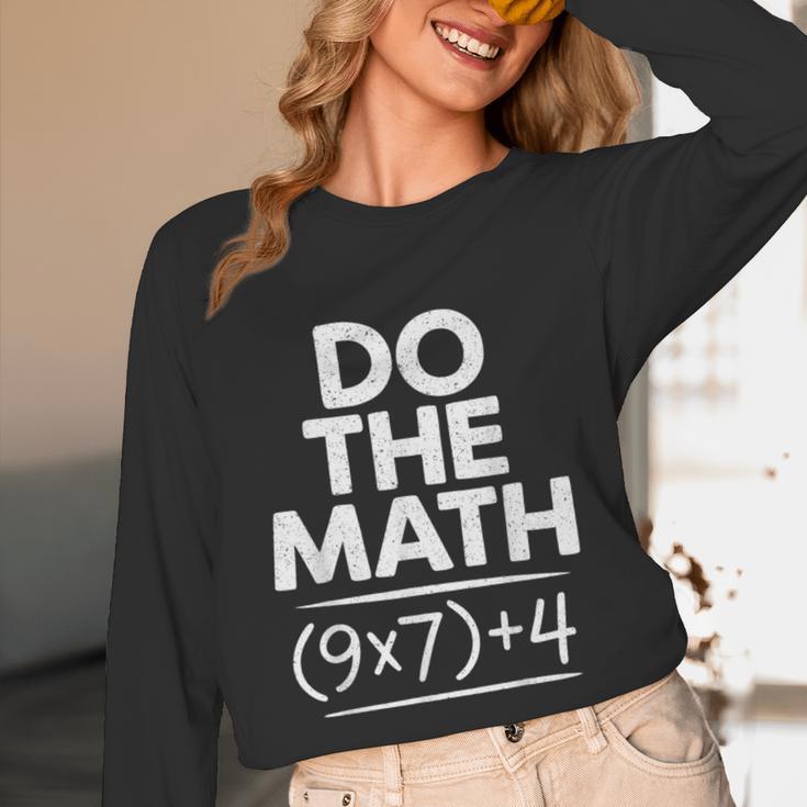 6 7 Six Seven Math Teacher Gen Z Alpha Meme Slang Boys Girls Unisex Long Sleeve T-Shirt, funny design