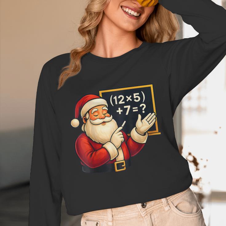 67 Teacher Santa Christmas Six Seven Meme Math Xmas Unisex Long Sleeve T-Shirt, funny design 67 Teacher Santa Christmas Six Seven Meme Math Xmas Unisex Long Sleeve T-Shirt, funny design