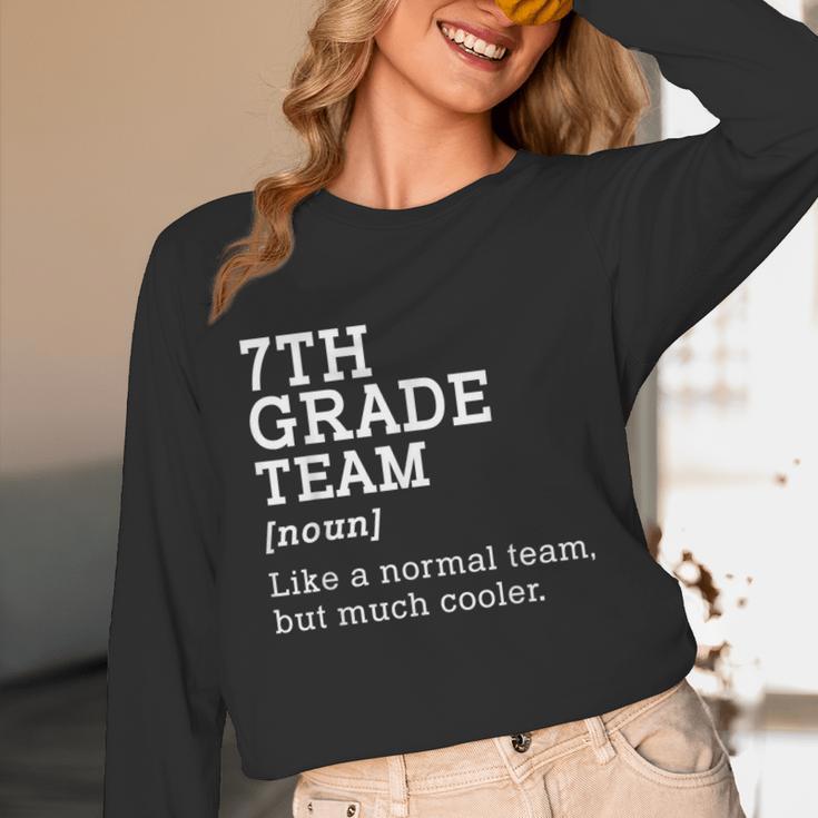 7th Grade Team Back To School Teacher Seventh Grade Team Unisex Long Sleeve T-Shirt, funny design 7th Grade Team Back To School Teacher Seventh Grade Team Unisex Long Sleeve T-Shirt, funny design