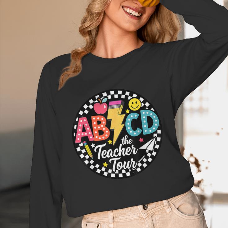 ABCD The Teacher Tour Back To School First Day Of School Unisex Long Sleeve T-Shirt, funny design ABCD The Teacher Tour Back To School First Day Of School Unisex Long Sleeve T-Shirt, funny design