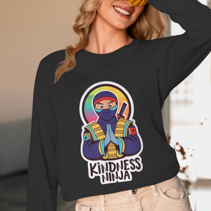Anti Bullying Kindness Ninja School Teacher Student Unisex Long Sleeve T-Shirt, funny design Anti Bullying Kindness Ninja School Teacher Student Unisex Long Sleeve T-Shirt, funny design