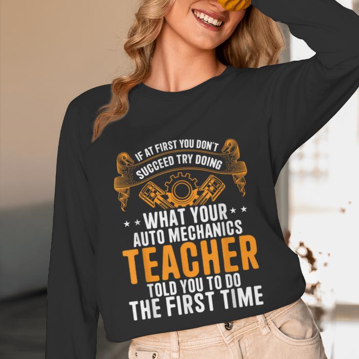 Auto Mechanic Teacher Car Repair Auto Mechanic Unisex Long Sleeve T-Shirt, funny design Auto Mechanic Teacher Car Repair Auto Mechanic Unisex Long Sleeve T-Shirt, funny design