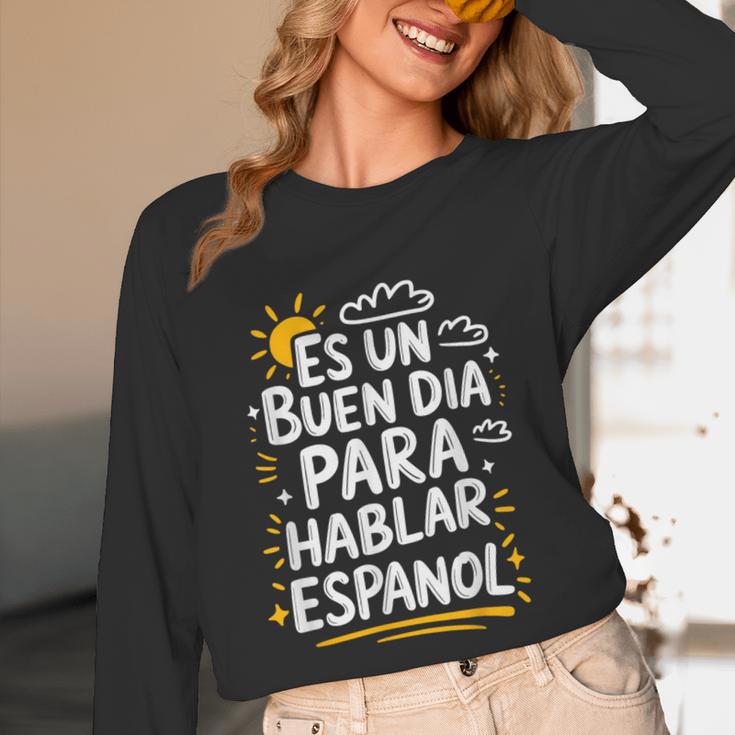 Bilingual Teacher Maestra Spanish Teacher Unisex Long Sleeve T-Shirt, funny design Bilingual Teacher Maestra Spanish Teacher Unisex Long Sleeve T-Shirt, funny design