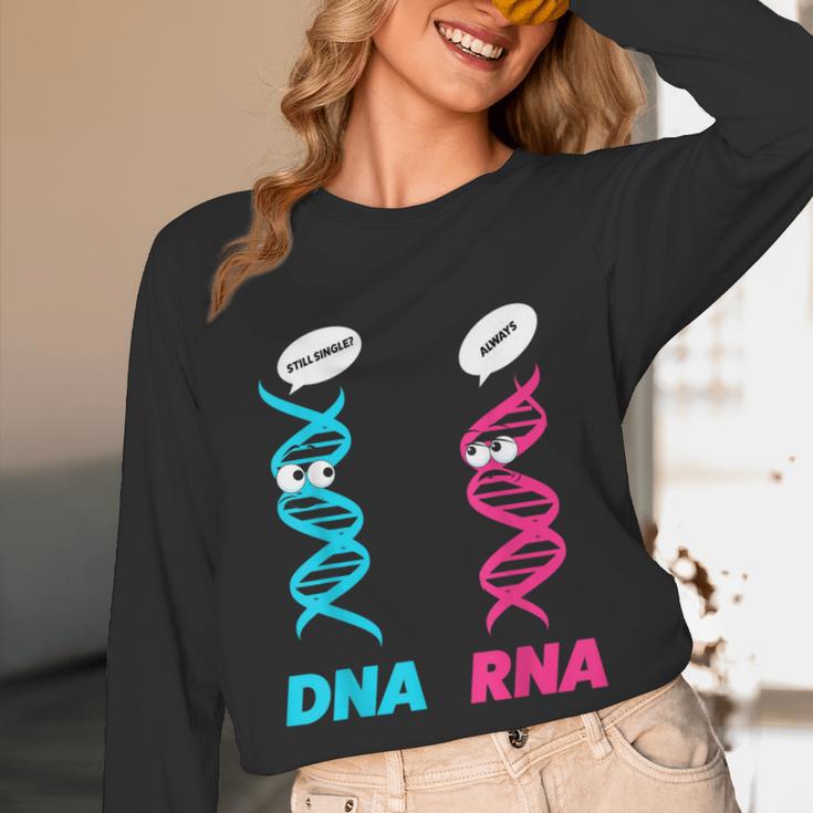 Biology Teacher DNA RNA Student Science Biologist Men Women Unisex Long Sleeve T-Shirt, funny design