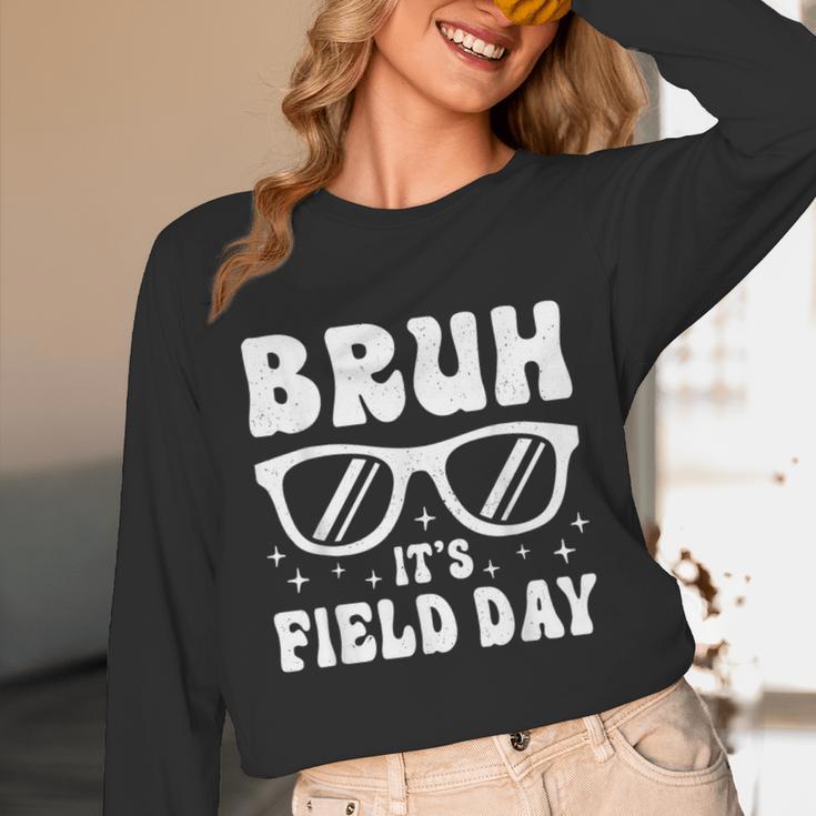 Bruh It's Field Day Teacher Boys Girls Kids Happy Field Day Unisex Long Sleeve T-Shirt, funny design Bruh It's Field Day Teacher Boys Girls Kids Happy Field Day Unisex Long Sleeve T-Shirt, funny design