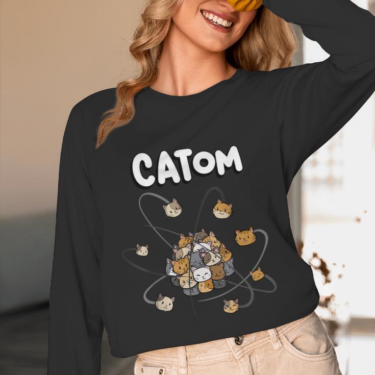 Catom Science Teacher Chemistry Lover Physics School Cat Unisex Long Sleeve T-Shirt, funny design Catom Science Teacher Chemistry Lover Physics School Cat Unisex Long Sleeve T-Shirt, funny design