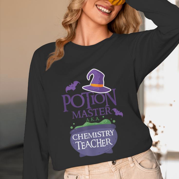 Chemistry Teacher Halloween Shirt School POTION MASTER Unisex Long Sleeve T-Shirt, funny design Chemistry Teacher Halloween Shirt School POTION MASTER Unisex Long Sleeve T-Shirt, funny design