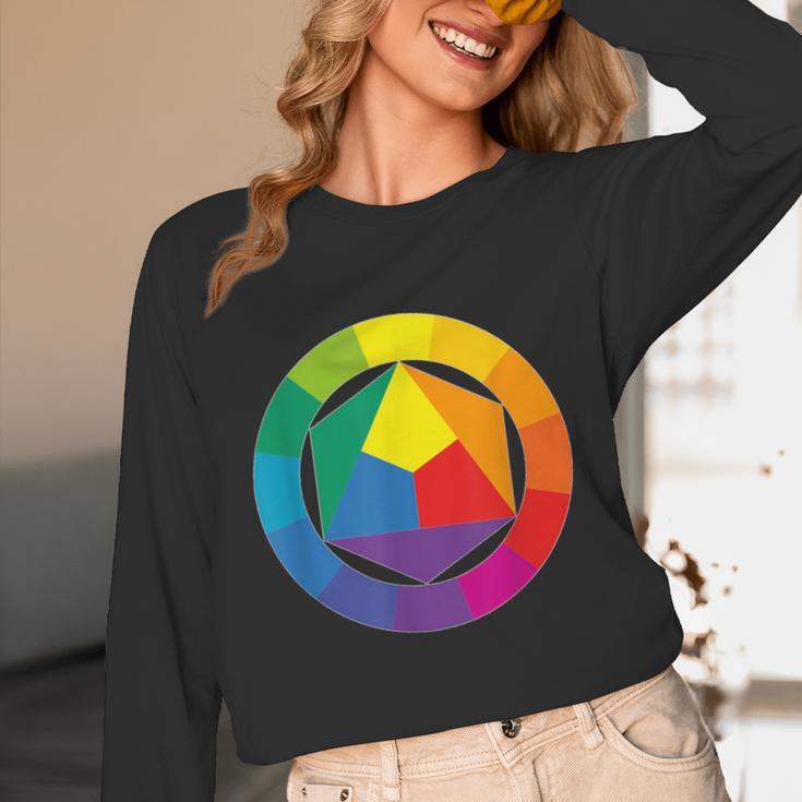 Color Wheel Palette Shirt Artist Painter Art Teacher Tshirt Unisex Long Sleeve T-Shirt, funny design Color Wheel Palette Shirt Artist Painter Art Teacher Tshirt Unisex Long Sleeve T-Shirt, funny design