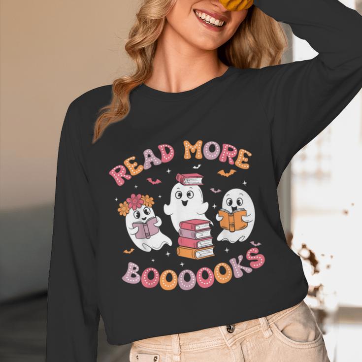 Cute Ghost Book Read More Books Teachers Halloween Unisex Long Sleeve T-Shirt, funny design Cute Ghost Book Read More Books Teachers Halloween Unisex Long Sleeve T-Shirt, funny design