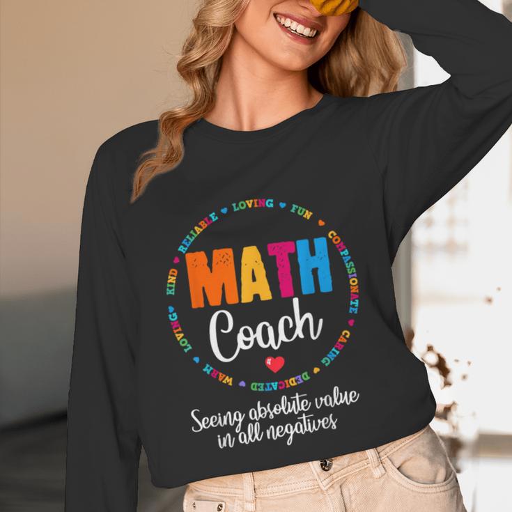 Cute Math Coach Teacher Mathematical Nerd School Unisex Long Sleeve T-Shirt, funny design Cute Math Coach Teacher Mathematical Nerd School Unisex Long Sleeve T-Shirt, funny design