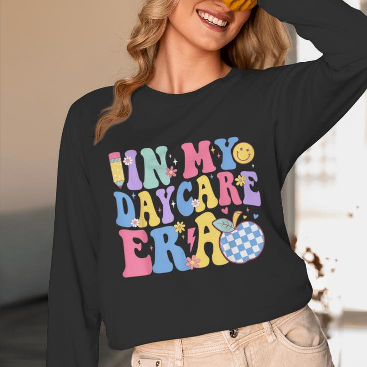 In My Daycare Era Groovy Teacher Daycare First Day Of School Unisex Long Sleeve T-Shirt, funny design In My Daycare Era Groovy Teacher Daycare First Day Of School Unisex Long Sleeve T-Shirt, funny design