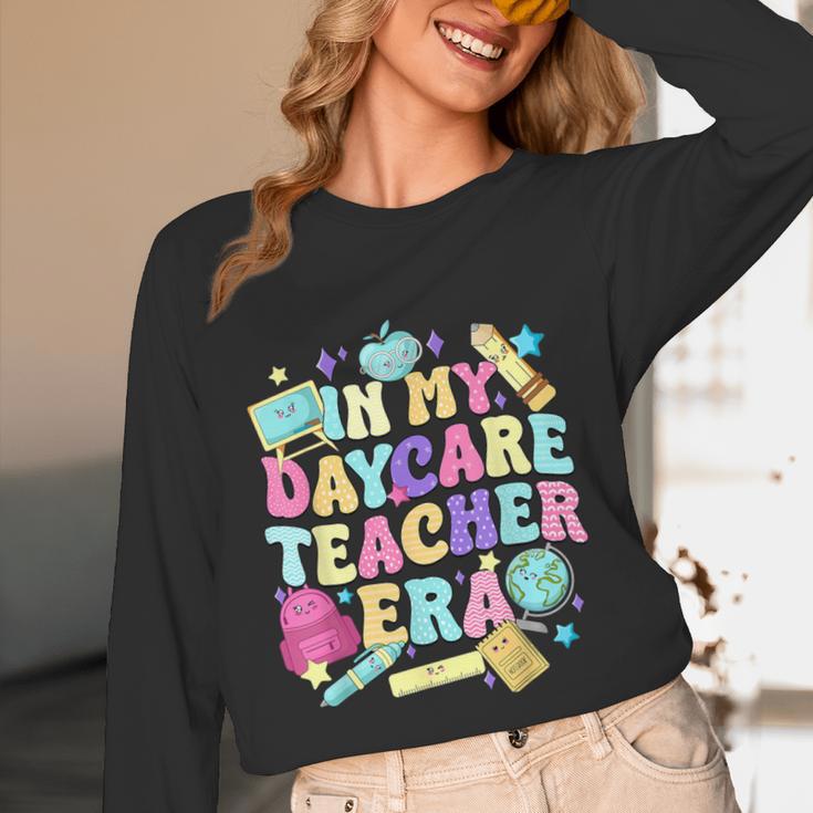 In My Daycare Teacher Era Daycare Provider Kids Unisex Long Sleeve T-Shirt, funny design