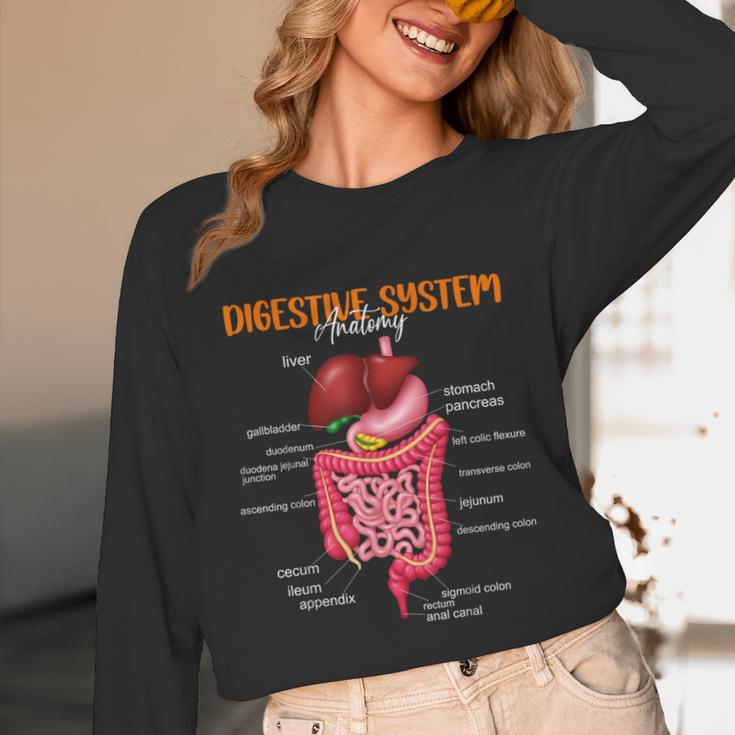 Digestive System Anatomy Anatomical Biology Teacher Unisex Long Sleeve T-Shirt, funny design Digestive System Anatomy Anatomical Biology Teacher Unisex Long Sleeve T-Shirt, funny design