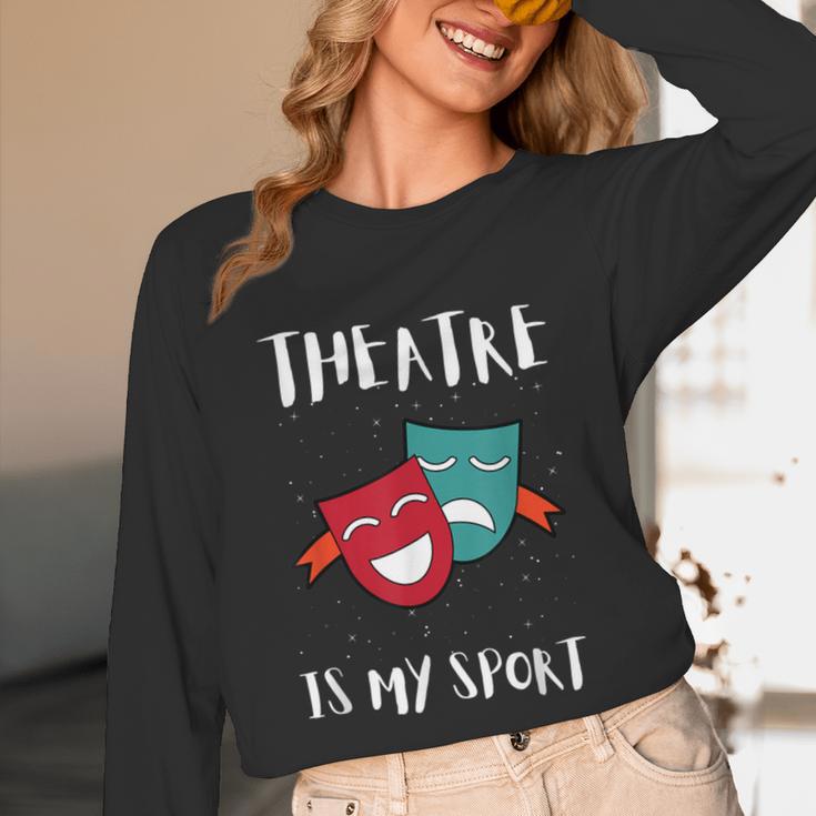 Drama Teacher For Theatre And Performing Arts Unisex Long Sleeve T-Shirt, funny design Drama Teacher For Theatre And Performing Arts Unisex Long Sleeve T-Shirt, funny design
