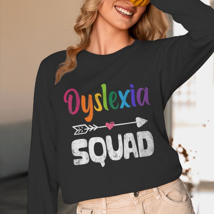 Dyslexia Awareness Month Dyslexia Teacher Therapist Unisex Long Sleeve T-Shirt, funny design