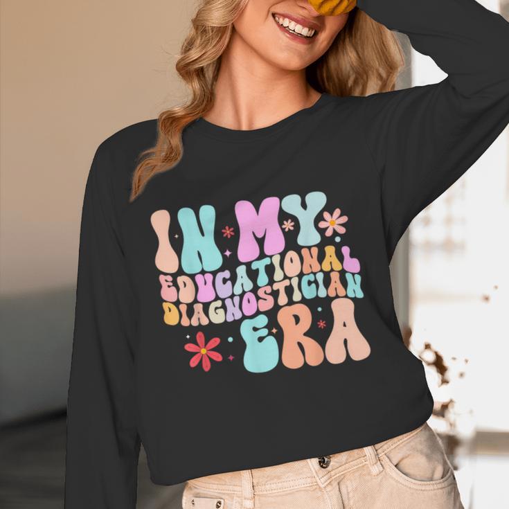 In My Educational Diagnostician Era Learning Support Teacher Unisex Long Sleeve T-Shirt, funny design In My Educational Diagnostician Era Learning Support Teacher Unisex Long Sleeve T-Shirt, funny design