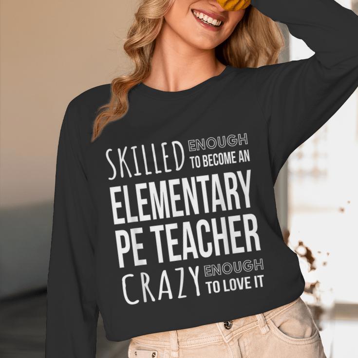 Elementary PE Teacher Tshirt Appreciation Unisex Long Sleeve T-Shirt, funny design Elementary PE Teacher Tshirt Appreciation Unisex Long Sleeve T-Shirt, funny design