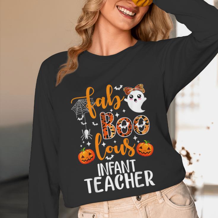 Faboolous INFANT Teacher Halloween Unisex Long Sleeve T-Shirt, funny design