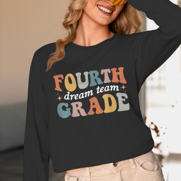 Fourth Grade Dream Team 4th Grade Teacher Back To School Unisex Long Sleeve T-Shirt, funny design Fourth Grade Dream Team 4th Grade Teacher Back To School Unisex Long Sleeve T-Shirt, funny design