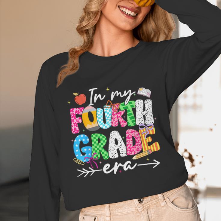 In My Fourth Grade Era 4th Grade Girl Teacher Back To School Unisex Long Sleeve T-Shirt, funny design In My Fourth Grade Era 4th Grade Girl Teacher Back To School Unisex Long Sleeve T-Shirt, funny design