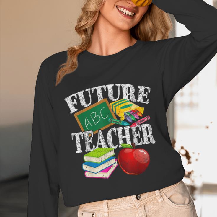 Future Teacher With Canyon And Book Teacher Men Women Girls Kids Unisex Long Sleeve T-Shirt, funny design Future Teacher With Canyon And Book Teacher Men Women Girls Kids Unisex Long Sleeve T-Shirt, funny design