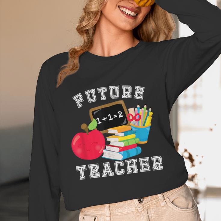 Future Teacher Costume For Adults And Kids T-Shirt Unisex Long Sleeve T-Shirt, funny design