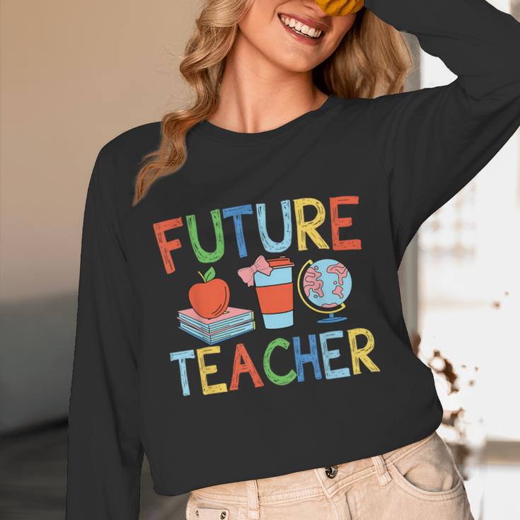 Future Teacher Costume For Kids Girls Boys Men Women Unisex Long Sleeve T-Shirt, funny design Future Teacher Costume For Kids Girls Boys Men Women Unisex Long Sleeve T-Shirt, funny design