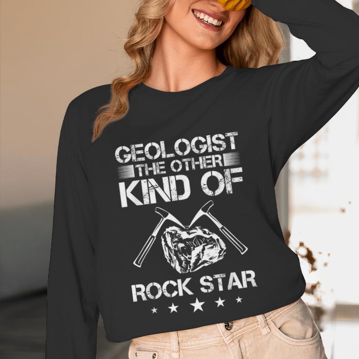 Geology Outfit Geology Teacher Geology Department Geologist Unisex Long Sleeve T-Shirt, funny design
