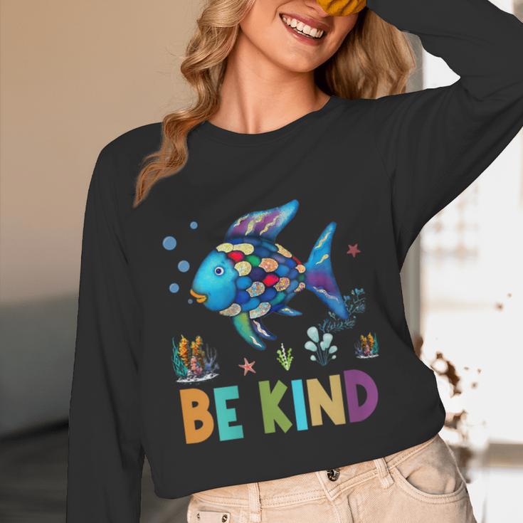 Happy First Day Of School Fish Rainbows Teacher Be Kind Unisex Long Sleeve T-Shirt, funny design Happy First Day Of School Fish Rainbows Teacher Be Kind Unisex Long Sleeve T-Shirt, funny design