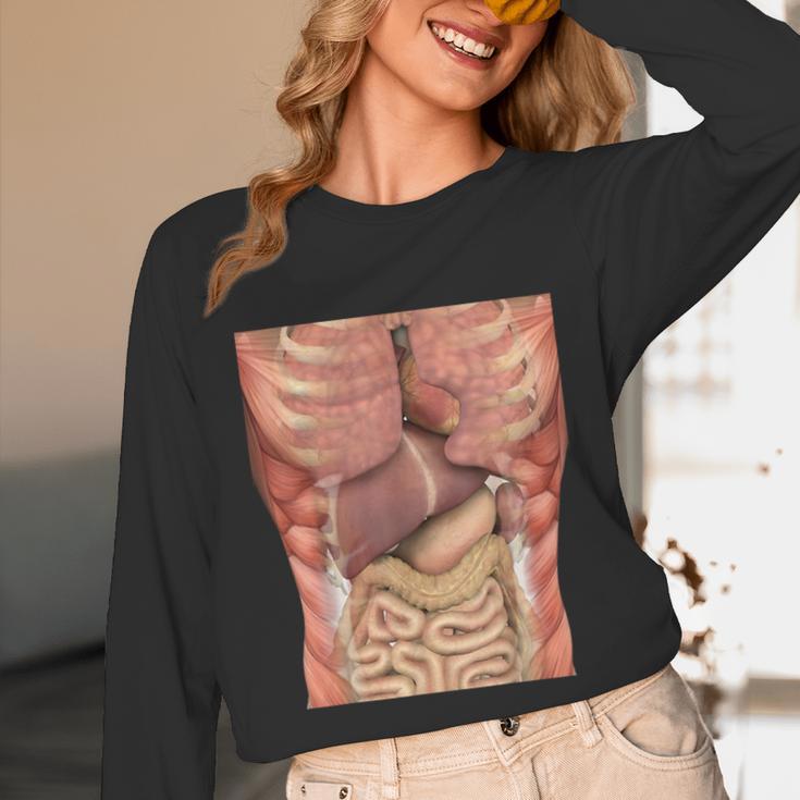 Human Muscles Organs Scary Anatomy Teacher Halloween Costume Unisex Long Sleeve T-Shirt, funny design Human Muscles Organs Scary Anatomy Teacher Halloween Costume Unisex Long Sleeve T-Shirt, funny design