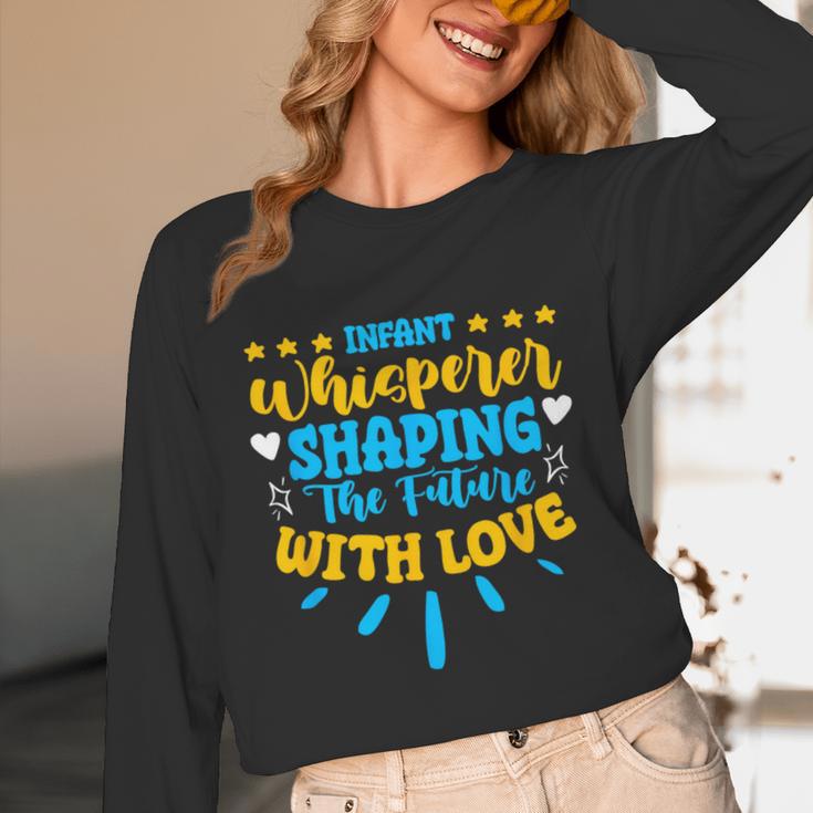 Infant Whisperer Daycare School Childcare Infant Teacher Unisex Long Sleeve T-Shirt, funny design Infant Whisperer Daycare School Childcare Infant Teacher Unisex Long Sleeve T-Shirt, funny design