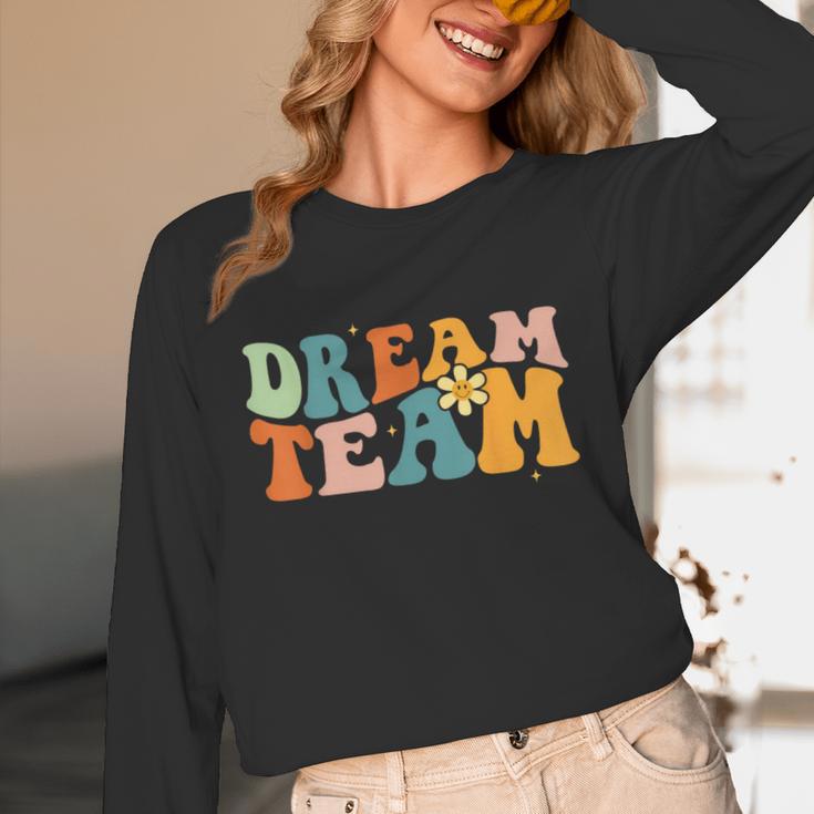 Last Day Of School Back To School Dream-Team Teacher Kids Unisex Long Sleeve T-Shirt, funny design Last Day Of School Back To School Dream-Team Teacher Kids Unisex Long Sleeve T-Shirt, funny design