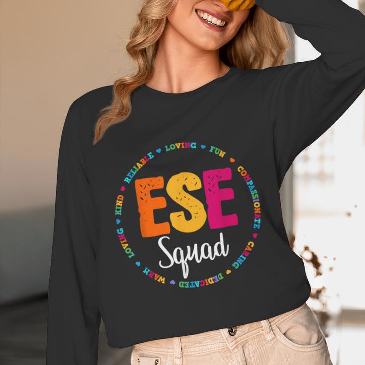 Matching ESE Squad First Last Day Team Teacher Student Tribe Unisex Long Sleeve T-Shirt, funny design