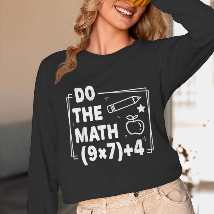 Do The Math 67 Meme PEMDAS Elementary Teacher Joke Unisex Long Sleeve T-Shirt, funny design Do The Math 67 Meme PEMDAS Elementary Teacher Joke Unisex Long Sleeve T-Shirt, funny design