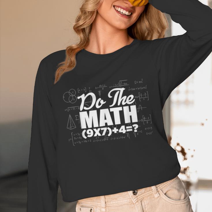 Do The Math 67 Meme Six Seven Men Women Teacher Unisex Long Sleeve T-Shirt, funny design