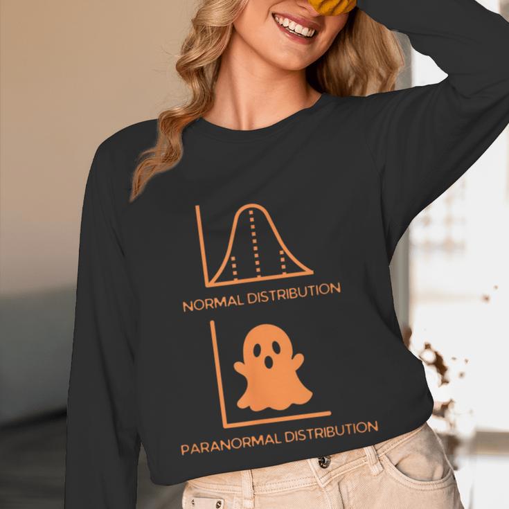 Math Statistics Normal Paranormal Distribution Teacher Unisex Long Sleeve T-Shirt, funny design Math Statistics Normal Paranormal Distribution Teacher Unisex Long Sleeve T-Shirt, funny design