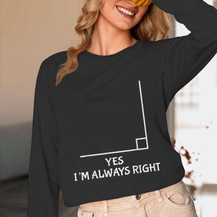 Math Teacher Joke Men Women Fun Best Math Quotes Unisex Long Sleeve T-Shirt, funny design