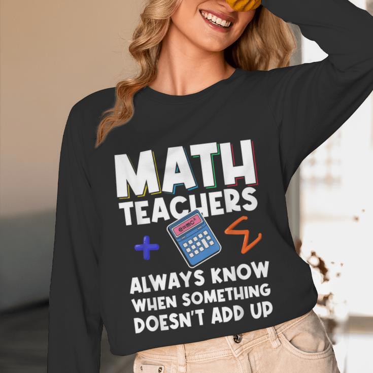 Mathematics Teachers Math Teacher For Men Women Unisex Long Sleeve T-Shirt, funny design Mathematics Teachers Math Teacher For Men Women Unisex Long Sleeve T-Shirt, funny design