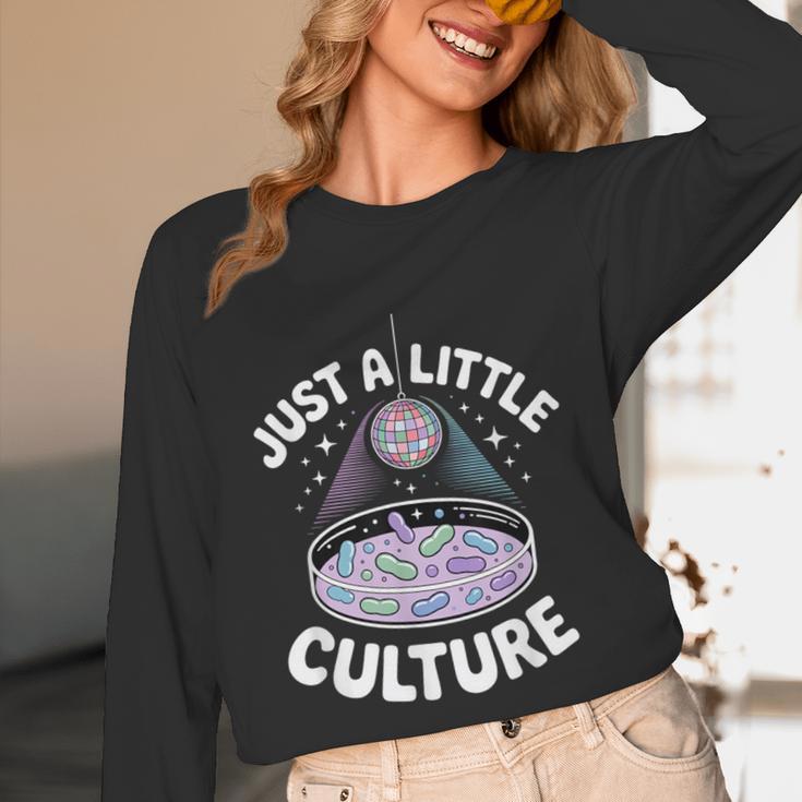 Microbiology Lab Love Culture Biology Teacher Lab Tech Unisex Long Sleeve T-Shirt, funny design