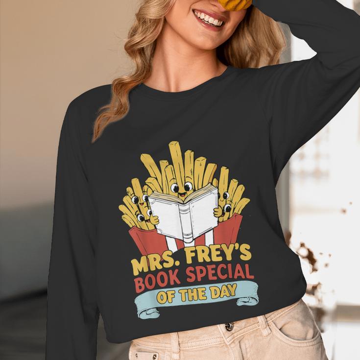 Mrs Frey Book Special Reading Elementary Teacher Unisex Long Sleeve T-Shirt, funny design Mrs Frey Book Special Reading Elementary Teacher Unisex Long Sleeve T-Shirt, funny design