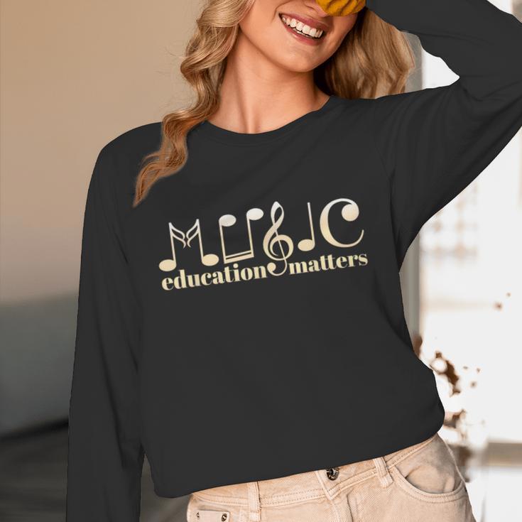 Music Teacher Life Musician Quote Music Education Matters Unisex Long Sleeve T-Shirt, funny design Music Teacher Life Musician Quote Music Education Matters Unisex Long Sleeve T-Shirt, funny design