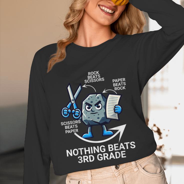 Nothing Beats 3rd Grade Back To School Kids Teachers Unisex Long Sleeve T-Shirt, funny design Nothing Beats 3rd Grade Back To School Kids Teachers Unisex Long Sleeve T-Shirt, funny design