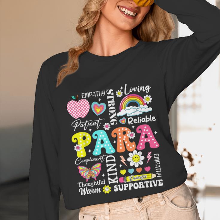 Paras Make It Possible Paraprofessional Paraeducator Teacher Unisex Long Sleeve T-Shirt, funny design Paras Make It Possible Paraprofessional Paraeducator Teacher Unisex Long Sleeve T-Shirt, funny design