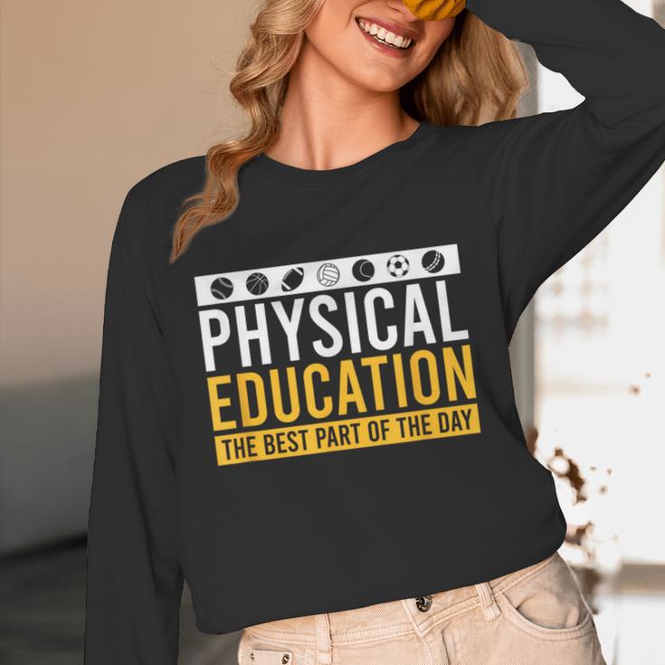 Physical Education Best Part Of The Day Phys Ed Teacher Unisex Long Sleeve T-Shirt, funny design Physical Education Best Part Of The Day Phys Ed Teacher Unisex Long Sleeve T-Shirt, funny design